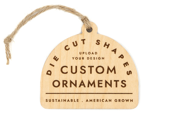 Custom Wood Ornament