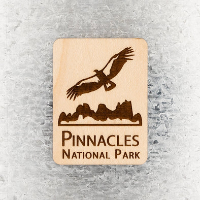 Pinnacles National Park Wood Magnet