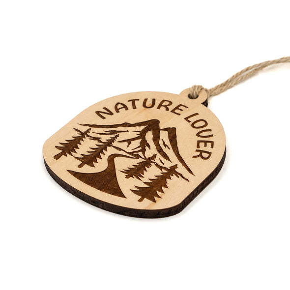 Nature Lover Wood Ornament