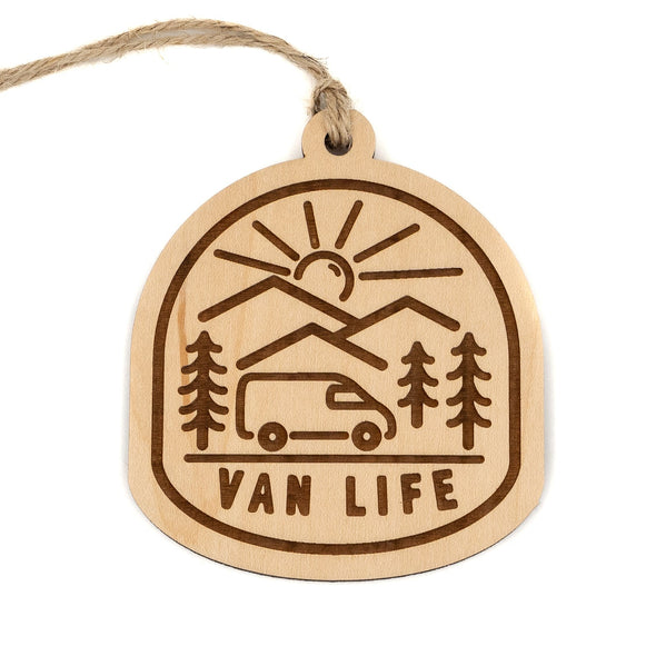 Van Life Wood Ornament
